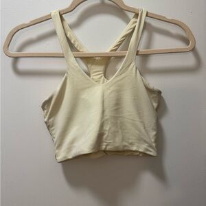Lululemon Athletica Yellow Tank Top